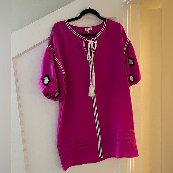 TCEC Front Pleat Dress